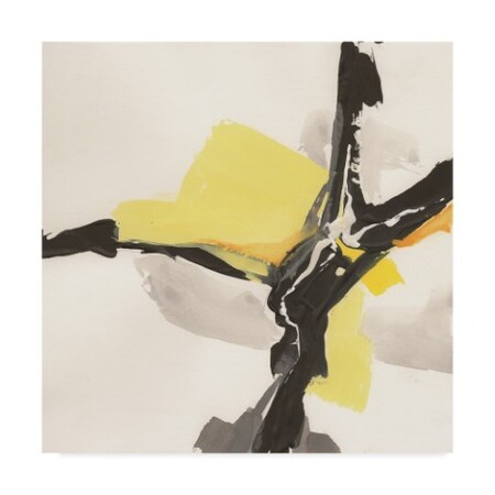Chris Paschke 'Creamy Yellow Iii' Canvas Art,14x14